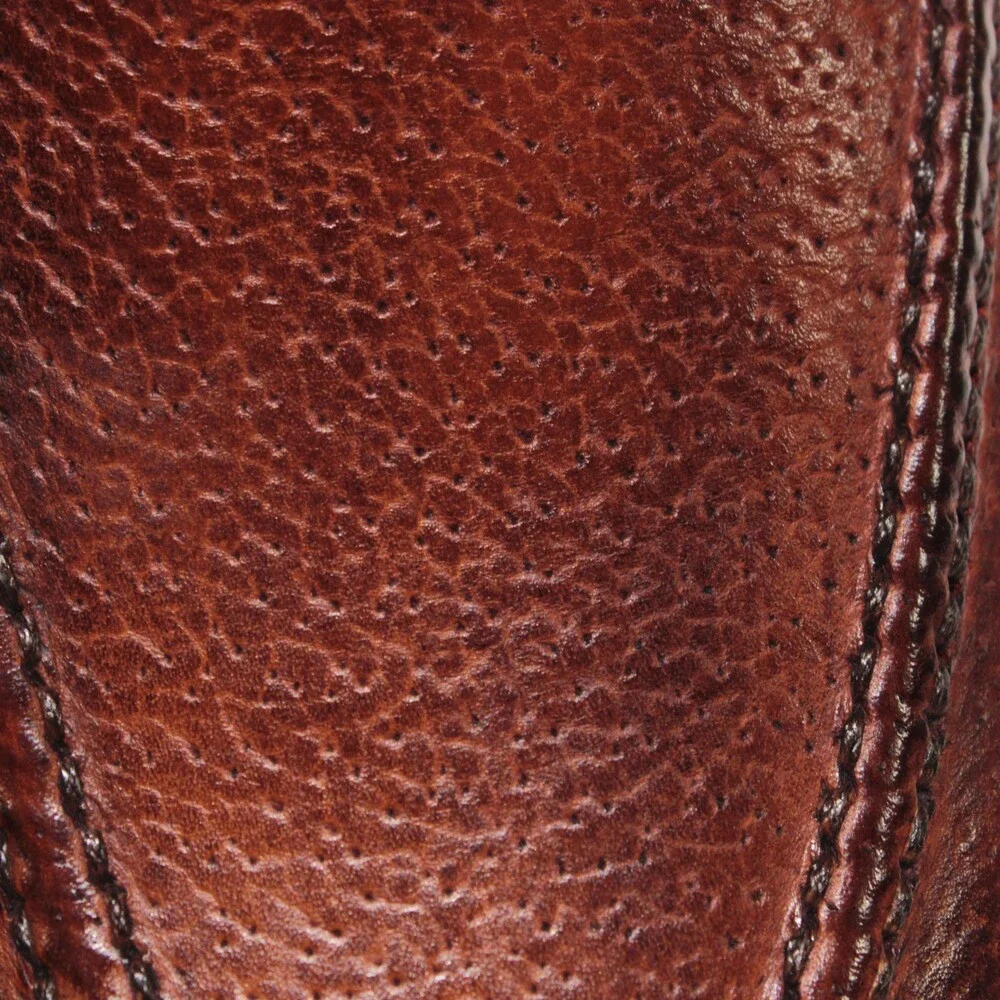 Di Bianco NWB Derby Dress Shoes Size 42 (US 9) in Brown Pebbled Leather
